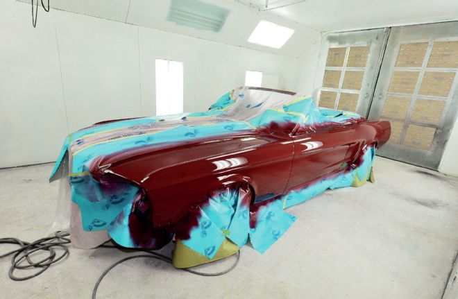 1968 Ford Mustang Convertible Finished Paint