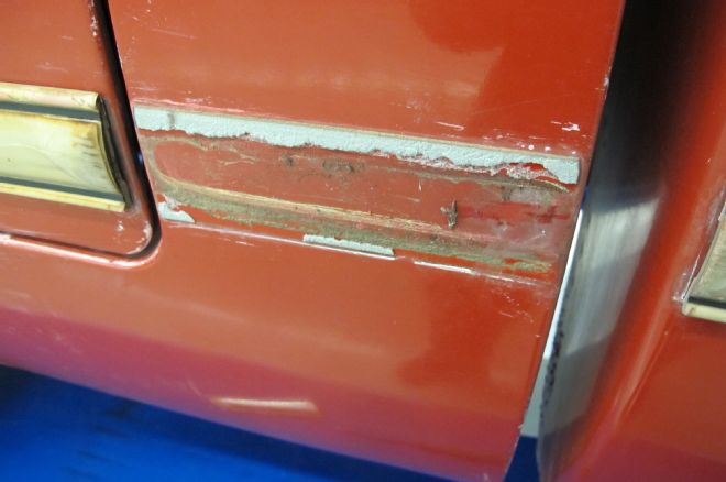 1985 Chevrolet C10 Factory Adhesive Mess