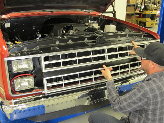 Trim and Brightwork for an Aged 1985 Chevrolet C10