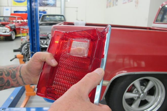 1985 Chevrolet C10 Trim Over New Taillight Lense