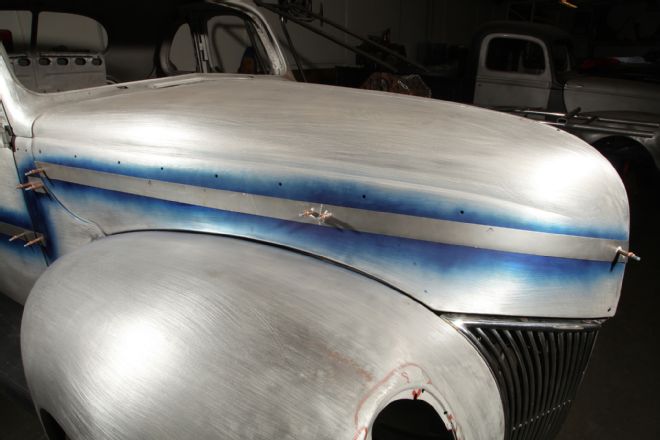 1940 Ford Coupe Hood Line 13