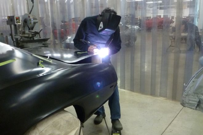 1969 Camaro Welding Trunk 