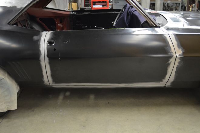 1969 Camaro Side Door Prep