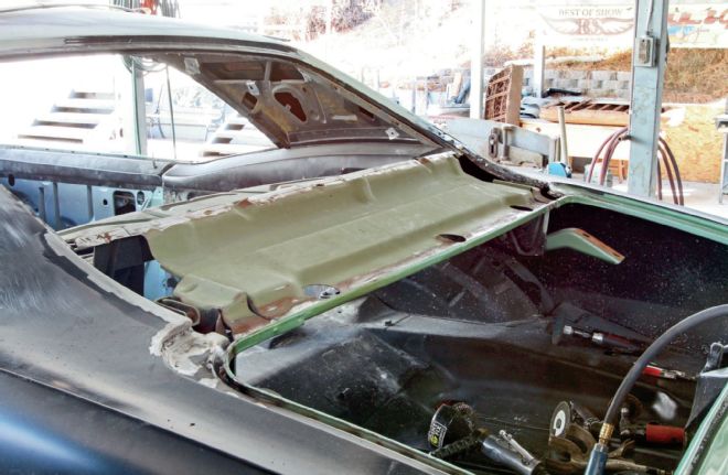 1967 Chevrolet Camaro Quarter Panel Test Fit