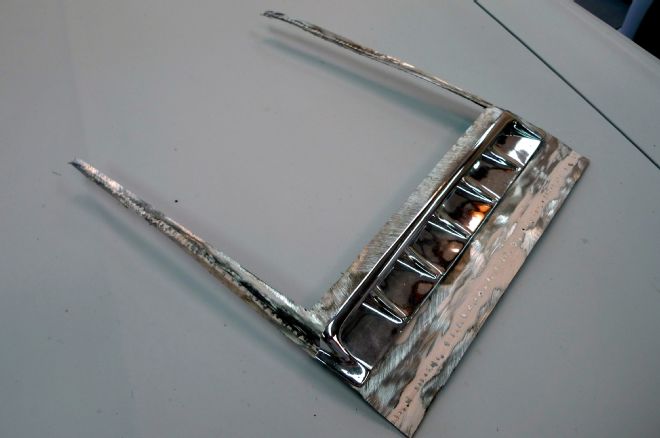 1949 Ford Shoebox Coupe Sheetmetal Vent Removed