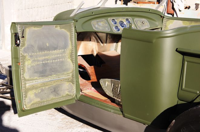 Ford Model A Painted Cab Interior