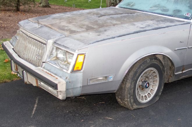 1983 Buick Regal Rusted Front End