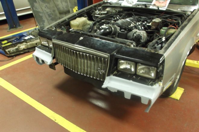1983 Buick Regal Replaced Plastic Bumper Fillers With New Pieces