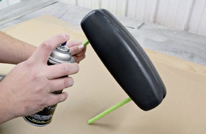 Headrest Spraying Vinyl With Herbs Parts Interior Paint
