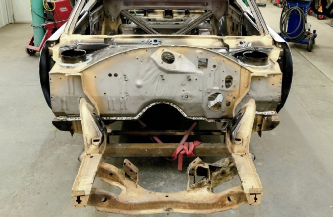 1969 Plymouth Road Runner Starting Point For Front Clip Alignment