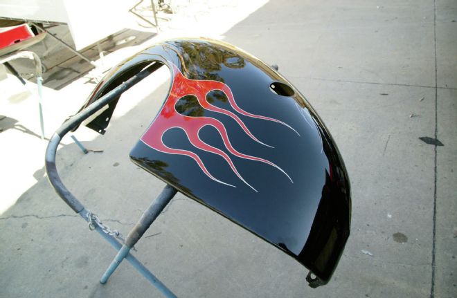 1940 Ford Coupe Rear Fender Dented