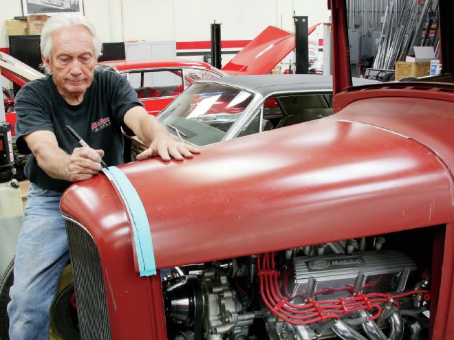 Fitting a Deuce Grille Shell, Radiator, and Hood