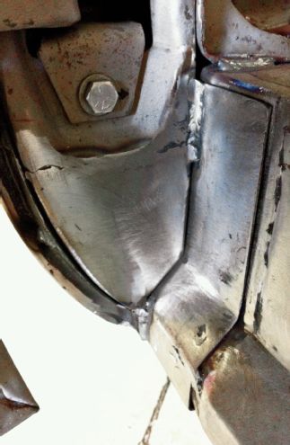 1956 Ford F 100 Welded New Section A Pillar