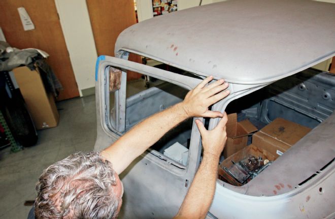 1956 Ford F 100 Aligning Passenger Door