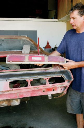 1971 Dodge Challenger Taillamp Housing