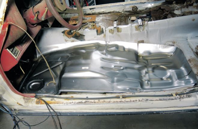 1978 Chevrolet Camero Trunk Floor Pinholed Driver Side