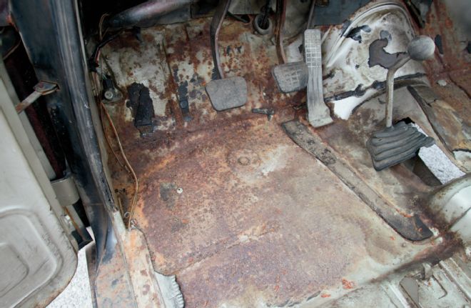 Drivers Side Floor