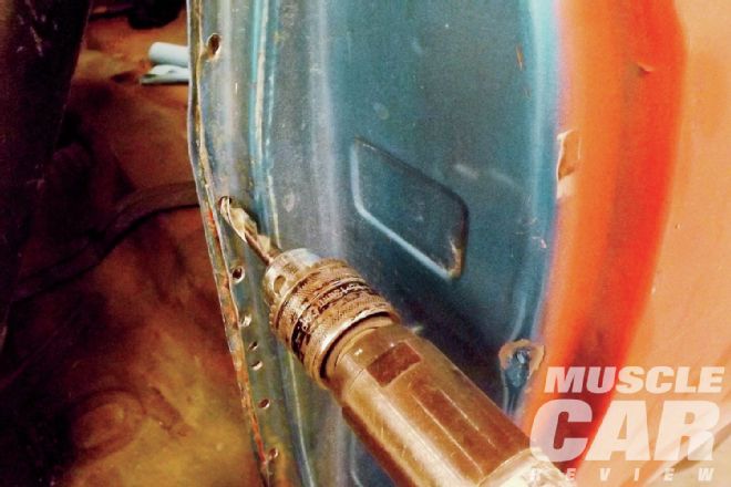 1966 Chevrolet Chevelle Basic Rust Repair Remove Quarter Panel