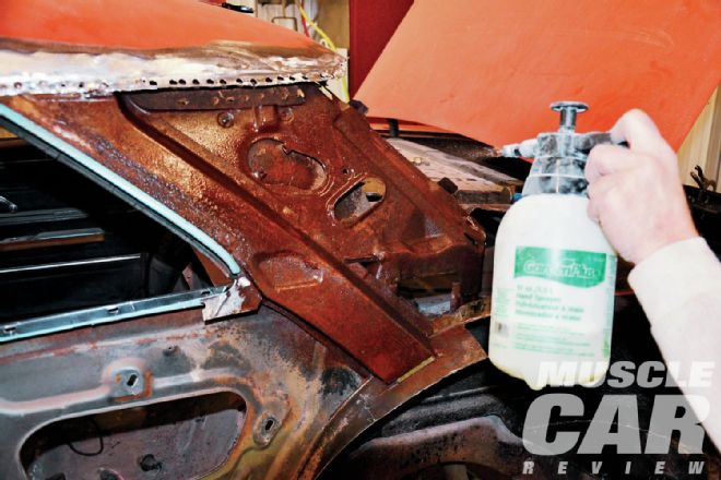 1966 Chevrolet Chevelle Basic Rust Repair Evapo Rust
