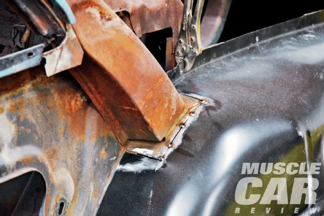 1966 Chevrolet Chevelle Basic Rust Repair Install New Outer Wheelhouse