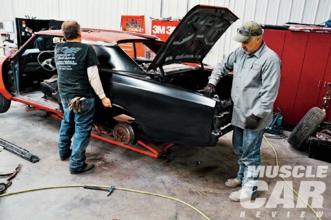 1966 Chevrolet Chevelle Basic Rust Repair Make Sure Quarter Panel Lines Up Properly