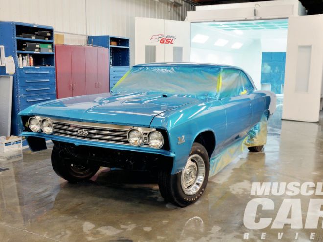 1967 Chevrolet Chevelle Acrylic Urethane Paint Job - Time For Paint