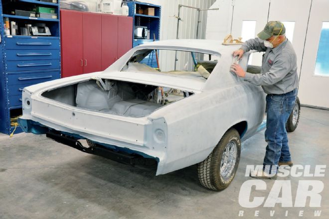 1967 Chevrolet Chevelle Acrylic Urethane Paint Job Block Sand The Car
