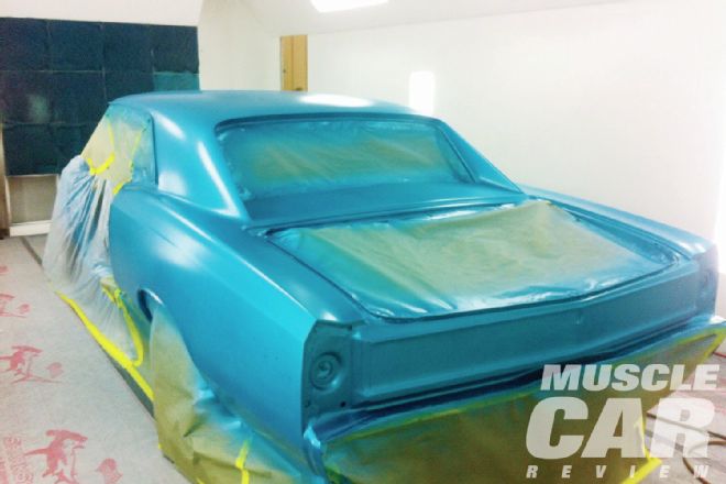 1967 Chevrolet Chevelle Acrylic Urethane Paint Job Three Coats Of Color