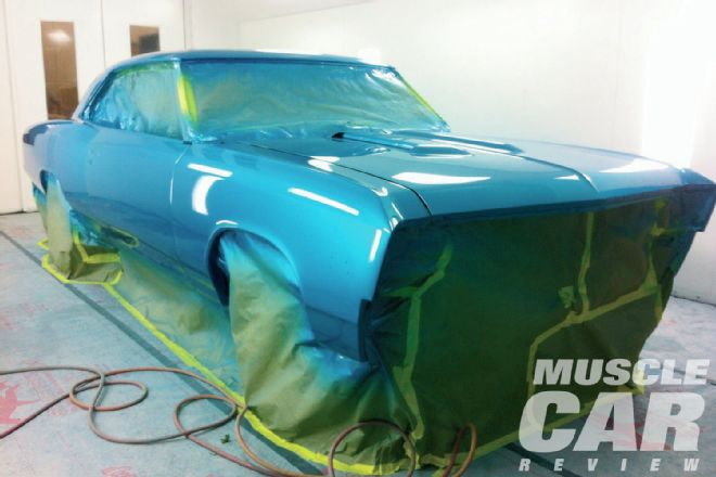 1967 Chevrolet Chevelle Acrylic Urethane Paint Job Proper Clearcoat Application