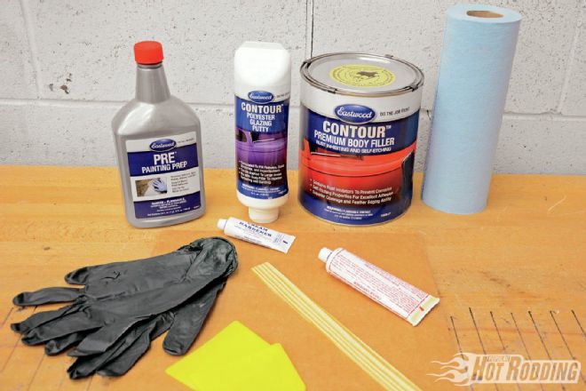 Eastwood Contour Premium Body Filler And Polyester Glazing Putty