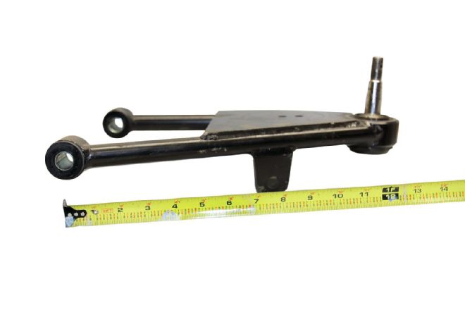 Measure Distance From Control Arm Pivot Point To Ball Joint