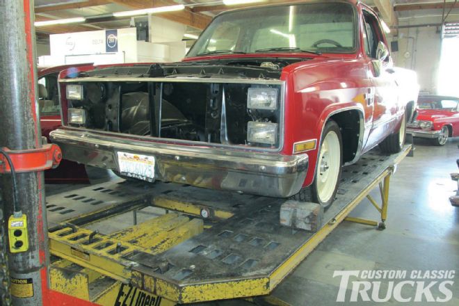 Racked 1985 Chevy C10