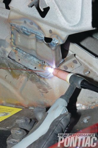 1967 Pontiac Firebird Tig Welding Hinge