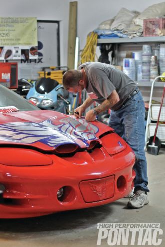 1998 Pontiac Mecham Trans Am Masking