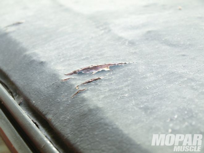 1967 Dodge Dart Top Replacement Close Up