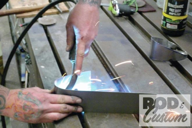 Tack Weld Pieces Together