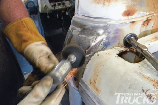 80 Grit Sander For Smooth Weld