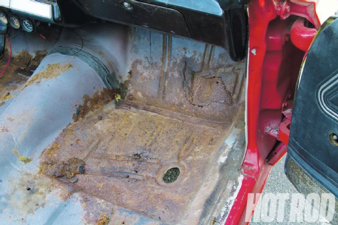 1967 Chevrolet Impala Floorboard Rust