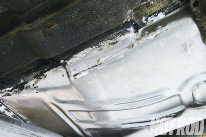 1967 Chevrolet Impala Floorboard Spot Welded Underneath