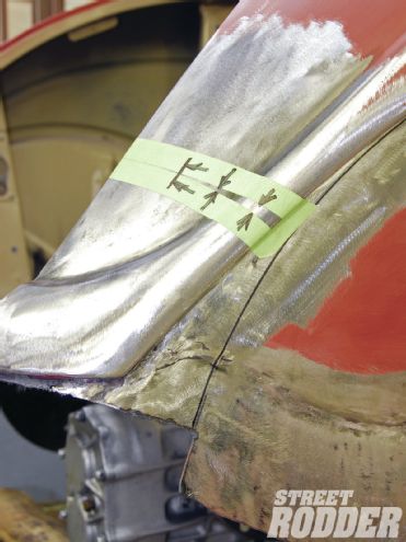 How to Rework a Wheelwell on Your 1933-1934 Ford - Street Rodder