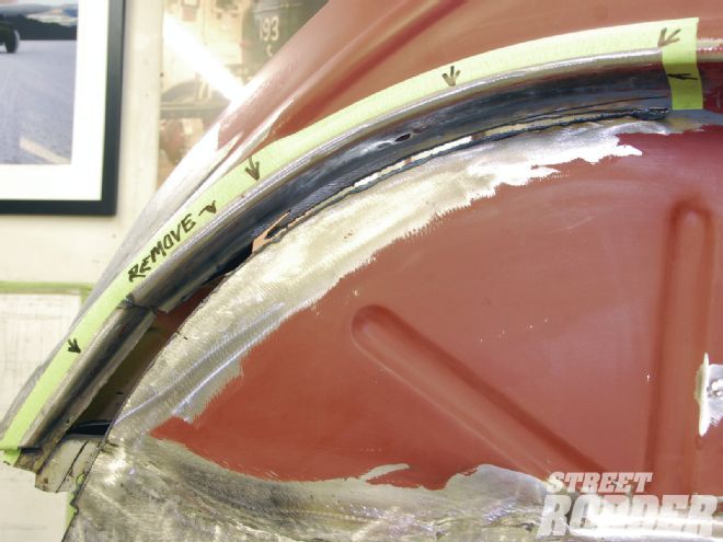 How to Rework a Wheelwell on Your 1933-1934 Ford - Street Rodder