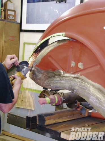 How to Rework a Wheelwell on Your 1933-1934 Ford - Street Rodder