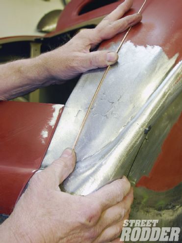 How to Rework a Wheelwell on Your 1933-1934 Ford - Street Rodder