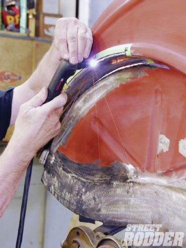 How to Rework a Wheelwell on Your 1933-1934 Ford - Street Rodder