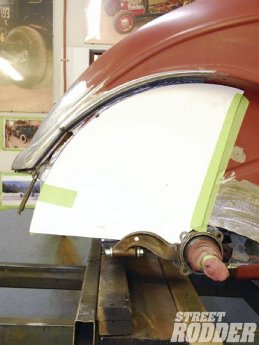 How to Rework a Wheelwell on Your 1933-1934 Ford - Street Rodder