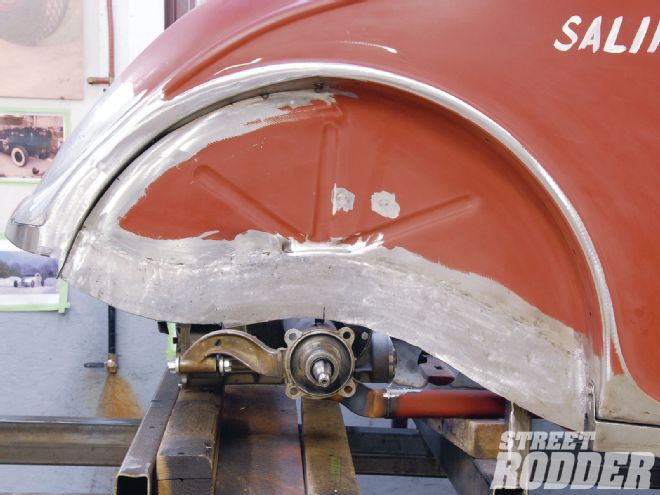 How to Rework a Wheelwell on Your 1933-1934 Ford - Street Rodder