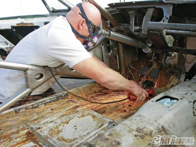 1967 Mercury Cougar Interior Rusted Floor