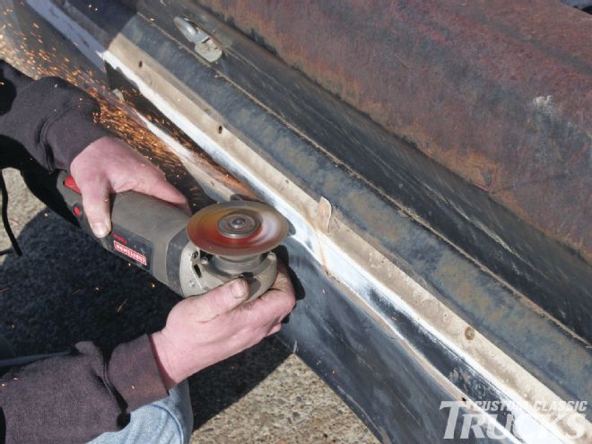 1964 Chevy Pickup Fender Cuting