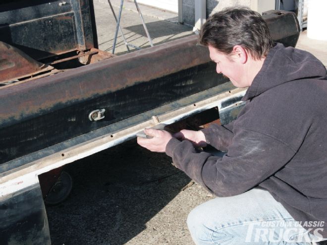 1964 Chevy Pickup Edge Straightened