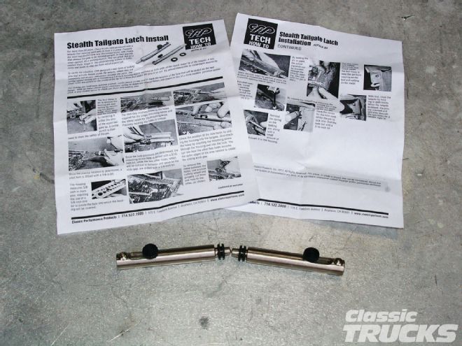 Classic Performance Products Stealth Tailgate Install Guide